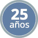 25 años