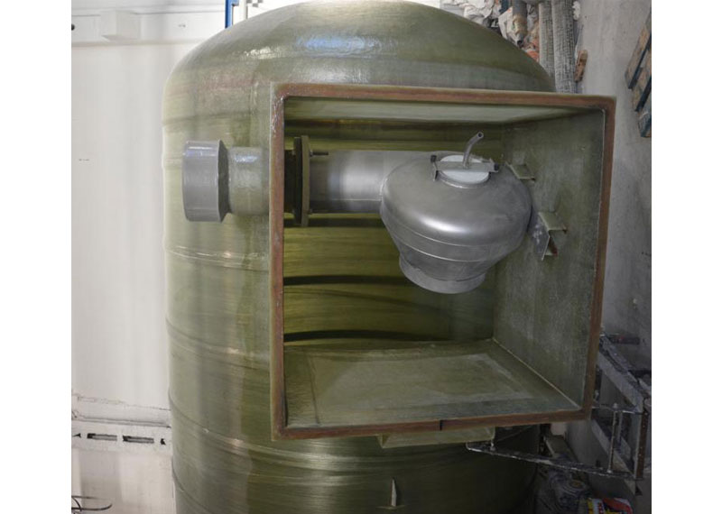 GRP hydrocarbon separators